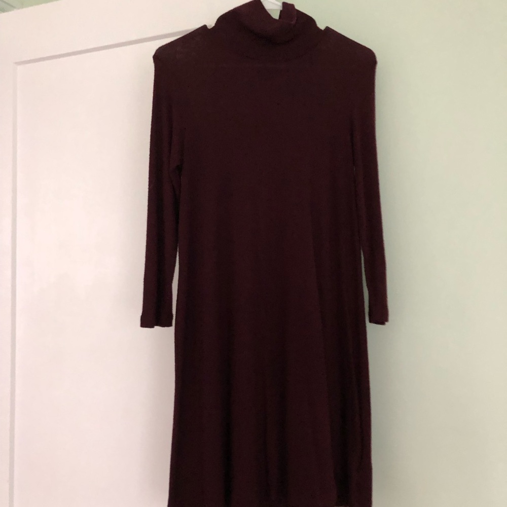 Turtle neck dress